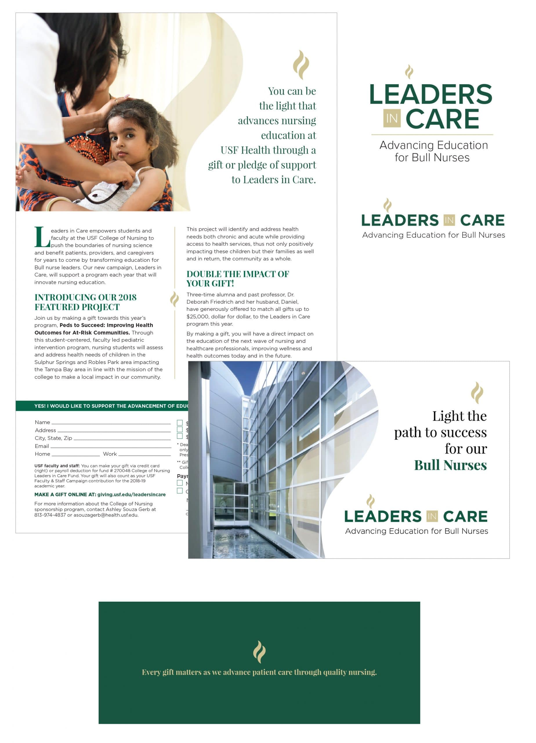 USF College of Nursing Leaders in Care campaign